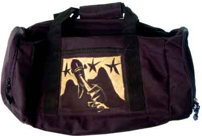 The Hand-painted Jazz Man Gym Bag