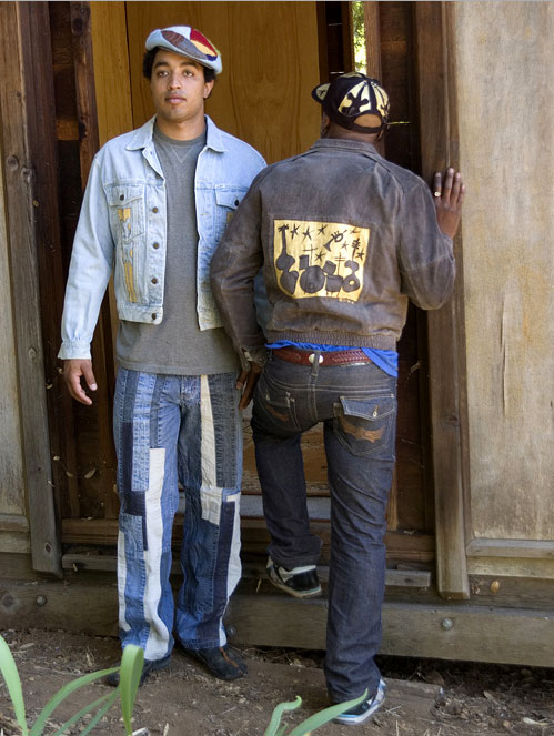 Unisex Handpainted Jean Jacket