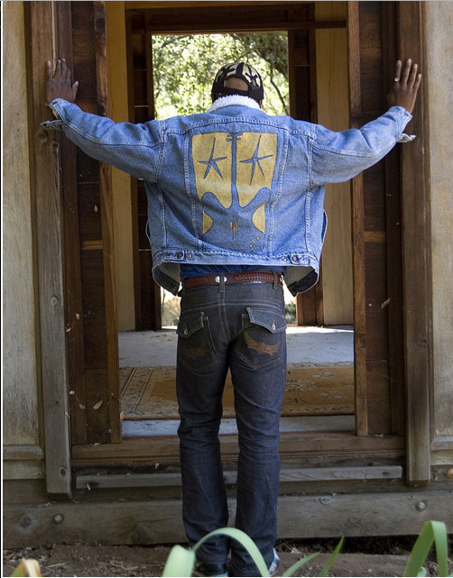 Unisex Handpainted Jean Jacket