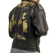 One-of-a-kind Black Leather Jacket