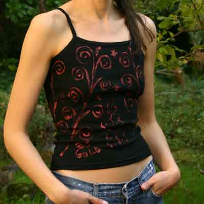 The Abstract Clustered Spirals Tee