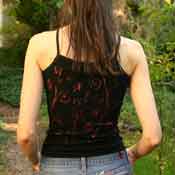 Alternate view of The Abstract Clustered Spirals Tee