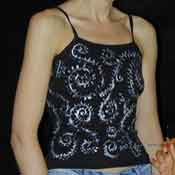 The Feathered Spiral Tee